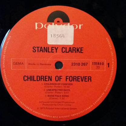 Stan Clarke* : Children Of Forever (LP, Album)
