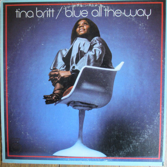 Tina Britt : Blue All The Way (LP, Album, M/Print)