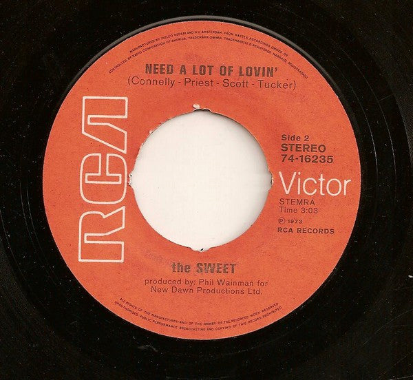 The Sweet : Block Buster! (7", Single)