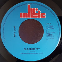 Ram Jam / REO Speedwagon : Black Betty / Keep On Loving You (7", Single, Spl)