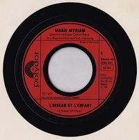 Marie Myriam : L'oiseau Et L'enfant (7", Single)