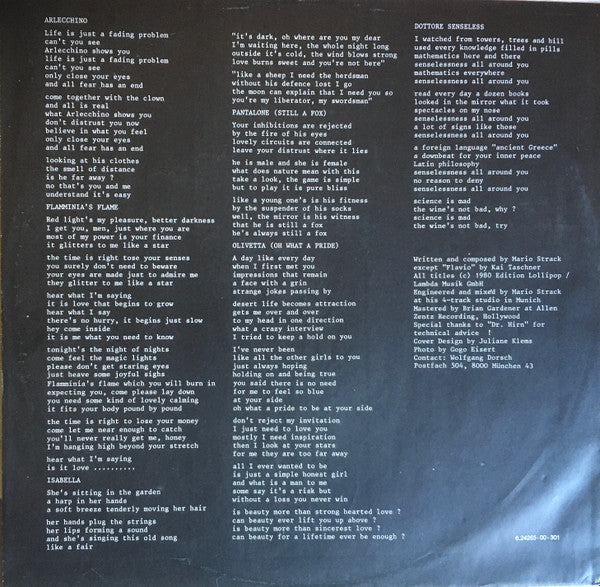 Luna Set : Comedie (LP, Album)