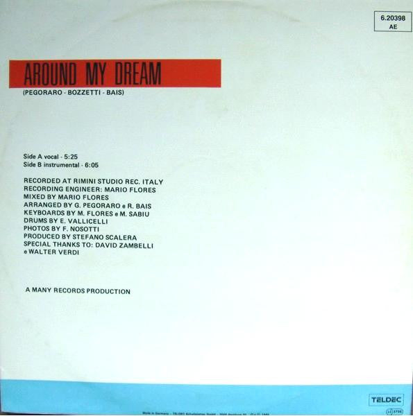 Silver Pozzoli* : Around My Dream (12", Maxi, Ora)