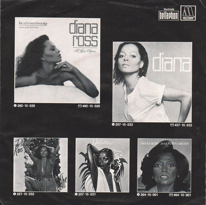 Diana Ross : Cryin' My Heart Out For You (7", Single)