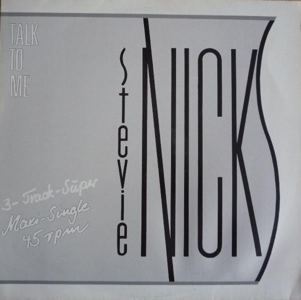 Stevie Nicks : Talk To Me (12", Maxi, M/Print)
