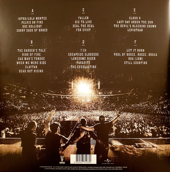 Volbeat : Rewind, Replay, Rebound: Live In Deutschland (3xLP, Album)