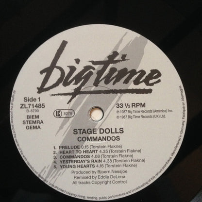 Stage Dolls : Commandos (LP, Album)