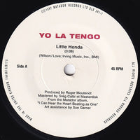 Yo La Tengo : Little Honda (7", Single)