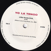Yo La Tengo : Little Honda (7", Single)