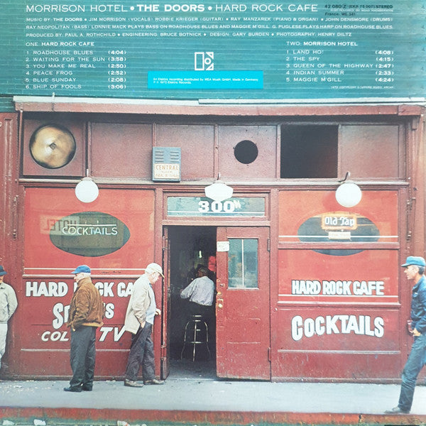 The Doors : Morrison Hotel (LP, Album, RE, Gat)