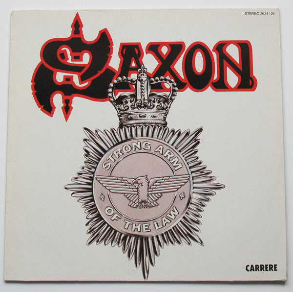 Saxon : Strong Arm Of The Law (LP, Album, RE)