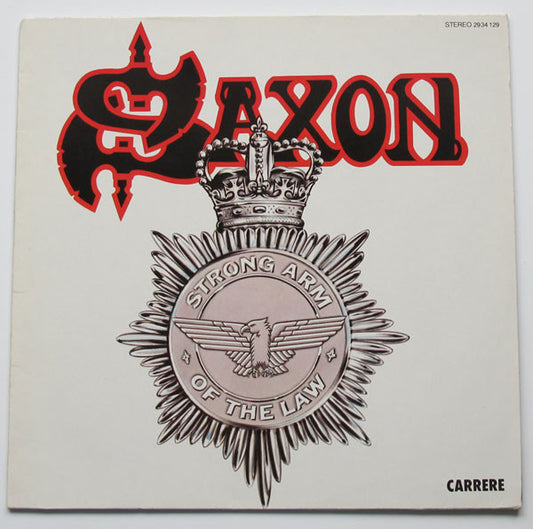 Saxon : Strong Arm Of The Law (LP, Album, RE)