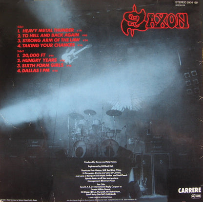 Saxon : Strong Arm Of The Law (LP, Album, RE)