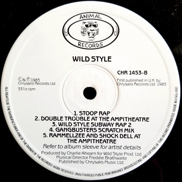 Various : Wild Style (LP, Album)