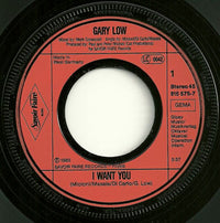 Gary Low : I Want You (7", Single)