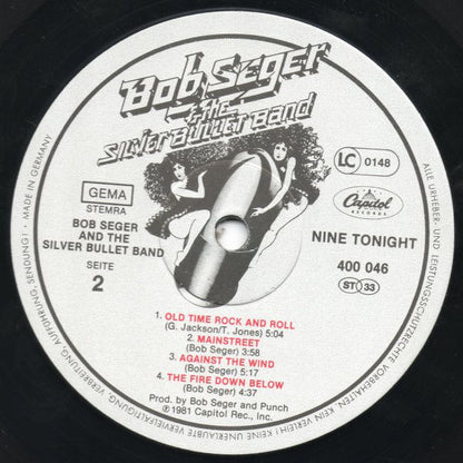 Bob Seger & The Silver Bullet Band* : Nine Tonight (2xLP, Album, Gat)
