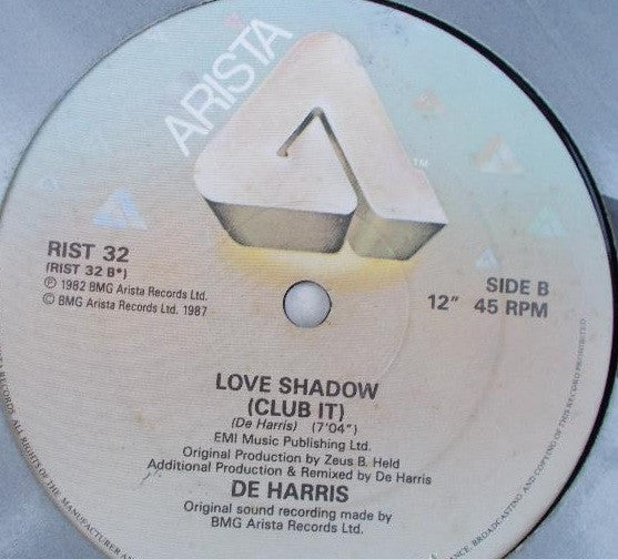 De Harris : Love Shadow (12")