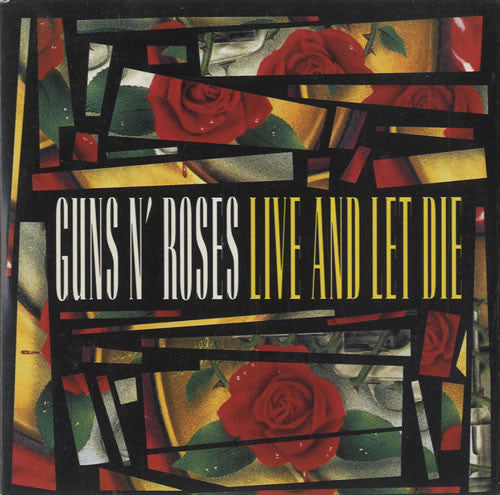 Guns N' Roses : Live And Let Die (12", Maxi)