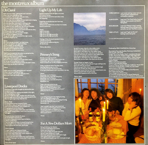 Smokie : The Montreux Album (LP, Album, Gat)