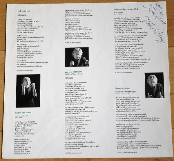 Hans Hartz : Halt Mich Fest (LP, Album)