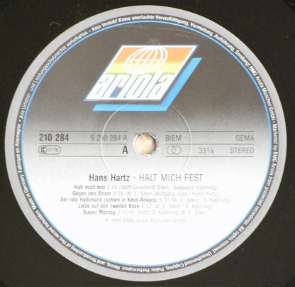 Hans Hartz : Halt Mich Fest (LP, Album)