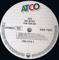 Yes : 9012Live • The Solos (LP, Album)
