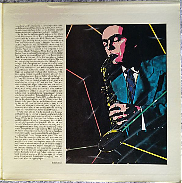 Art Pepper : Discoveries (2xLP)