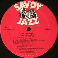Art Pepper : Discoveries (2xLP)