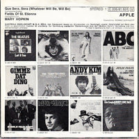 Mary Hopkin : Que Sera, Sera (Whatever Will Be, Will Be) / Fields Of St. Etienne (7", Single)