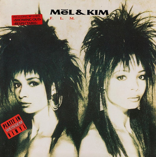Mel & Kim : F.L.M. (LP, Album, Whi)