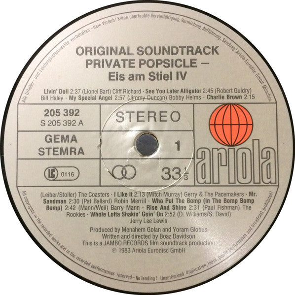 Various : Eis Am Stiel 4. Teil ∙ Hasenjagd (LP, Comp, RE)