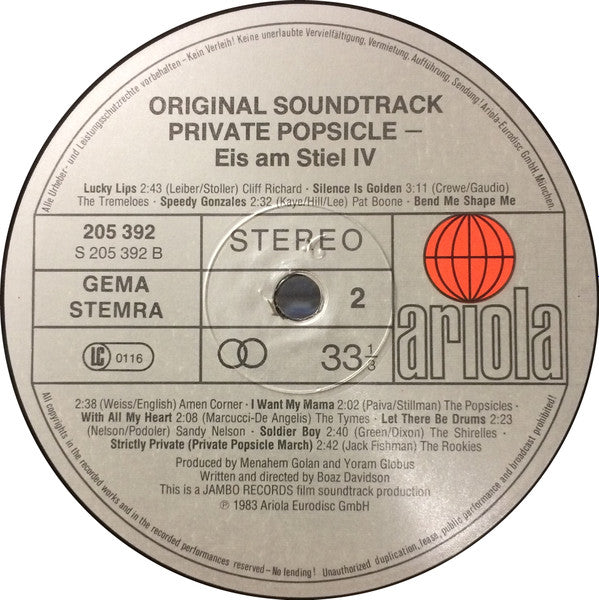 Various : Eis Am Stiel 4. Teil ∙ Hasenjagd (LP, Comp, RE)