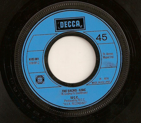 10cc : Silly Love (7", Single)