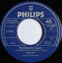 Edina Pop : Tomatenrote Lippen / Alles Geht Vorüber (7", Single)
