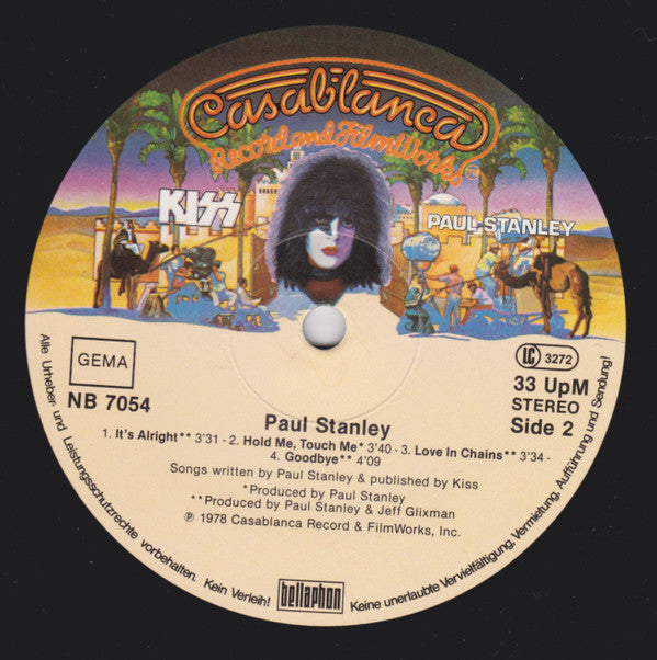Kiss, Paul Stanley : Paul Stanley (LP, Album)