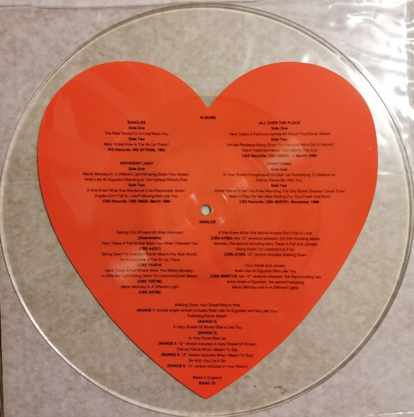 Bangles : The Bangles (7", Pic, Unofficial, Unc)