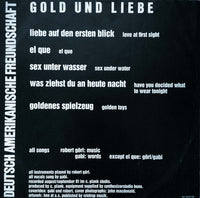 Deutsch Amerikanische Freundschaft : Gold Und Liebe (LP, Album)