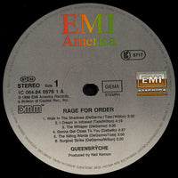 Queensrÿche : Rage For Order (LP, Album)