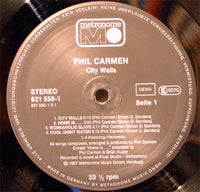 Phil Carmen : City Walls (LP, Album)