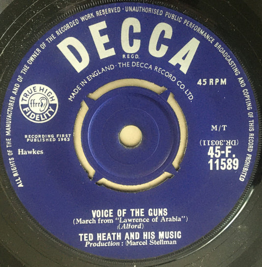 Ted Heath And His Music : Voice Of The Guns / The Beat Way (7", Single)