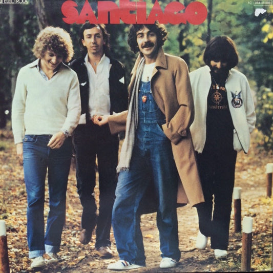 Santiago (9) : Walking The Voodoo Nights (LP, Album, RE)