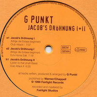 G Punkt : Jacob's Dröhnung I + II (12")
