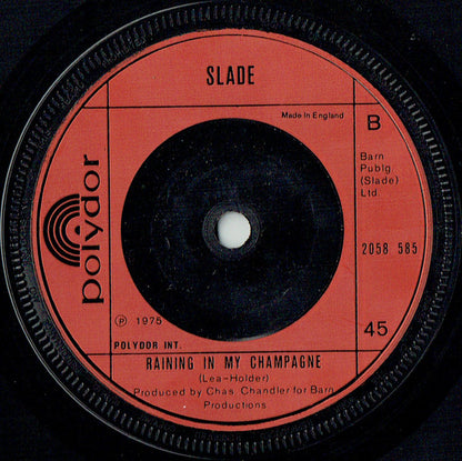 Slade : Thanks For The Memory (Wham Bam Thank You Mam) (7", Single)