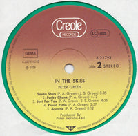 Peter Green (2) : In The Skies (LP, Album, Gre)