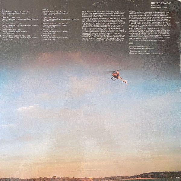 ABBA : Arrival (LP, Album)