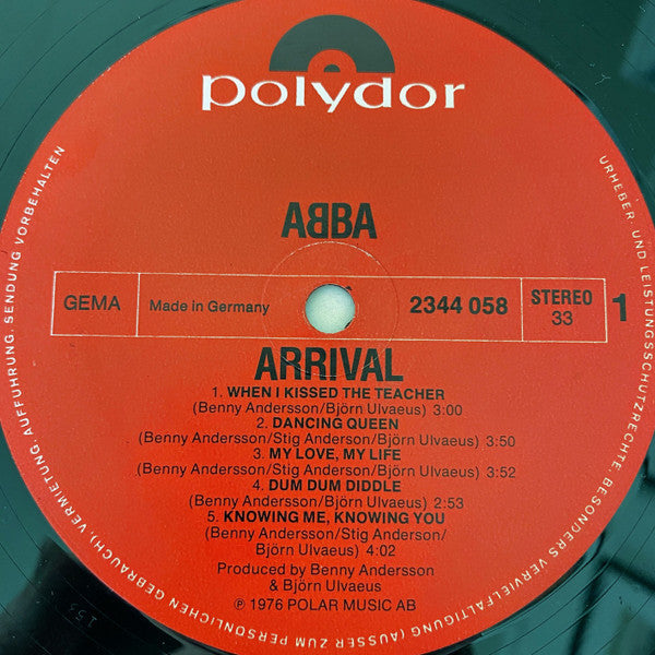 ABBA : Arrival (LP, Album)
