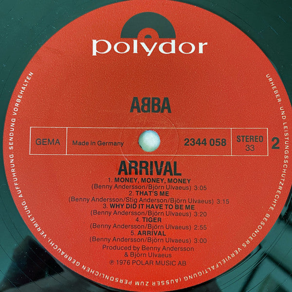 ABBA : Arrival (LP, Album)