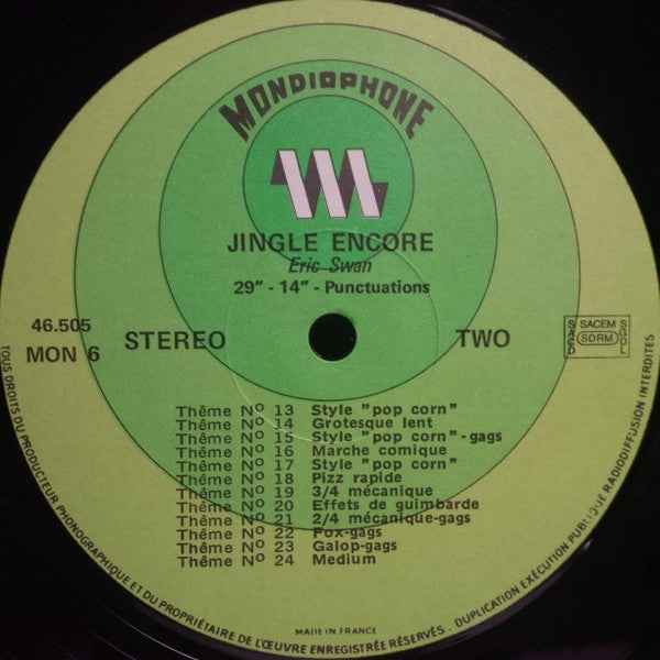 Eric Swan : Jingle Encore (LP)