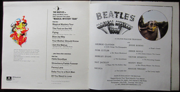 The Beatles : Magical Mystery Tour (LP, Album, Comp, RE, Gat)