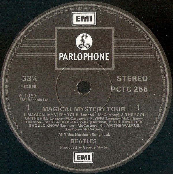 The Beatles : Magical Mystery Tour (LP, Album, Comp, RE, Gat)